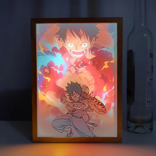 Luffy LED Art