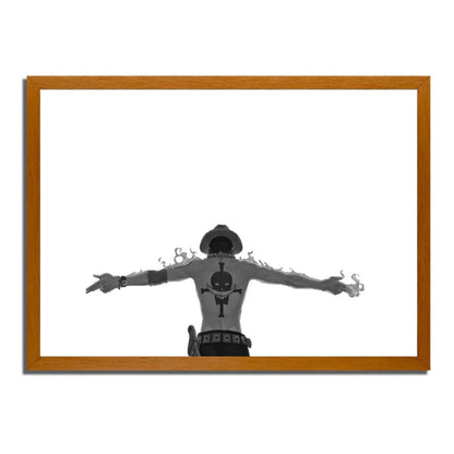 One Piece Young Luffy LED frame