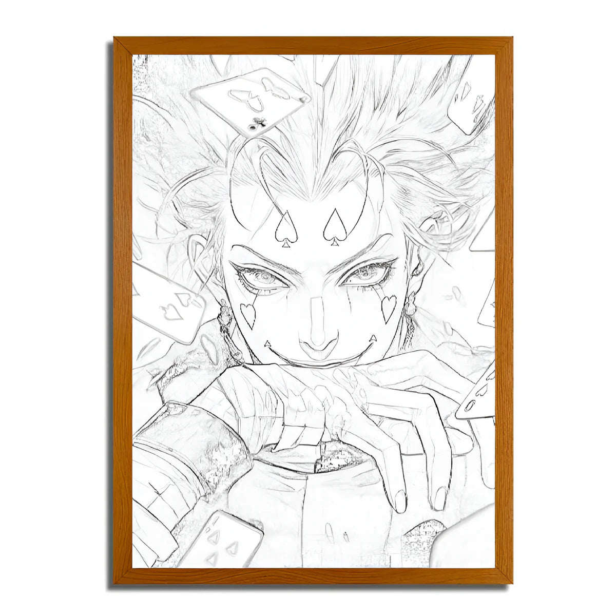 Hisoka Morow - Hunter × Hunter LED Art