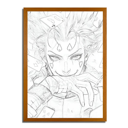 Hisoka Morow - Hunter × Hunter LED Art