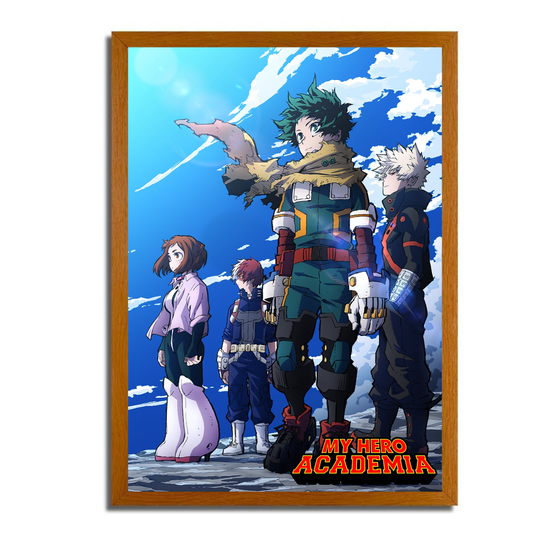 HERO ACADEMIA LED ART