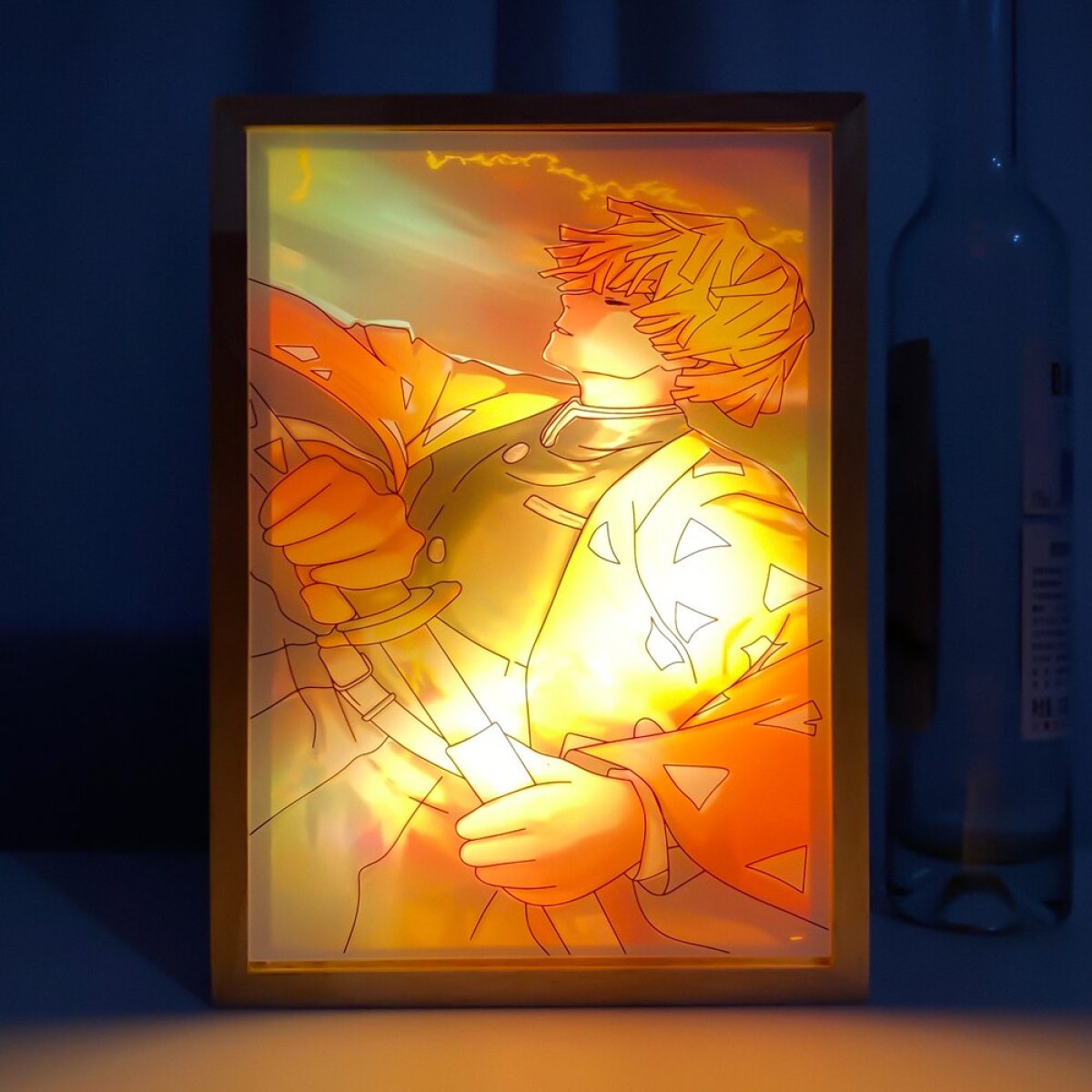 Zenitsu Agatsuma LED Art