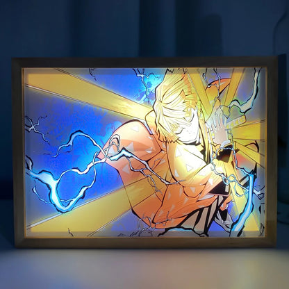 Zenitsu Agatsuma LED Art