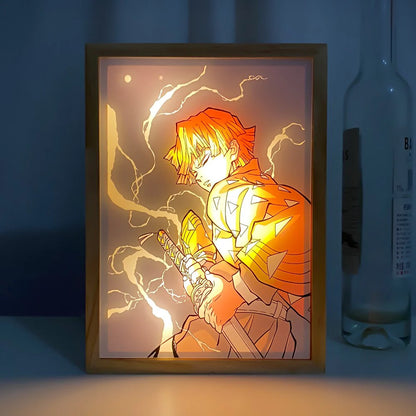 Zenitsu Agatsuma LED Art