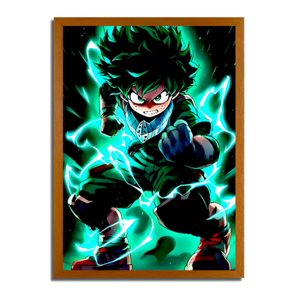 HERO ACADEMIA LED ART