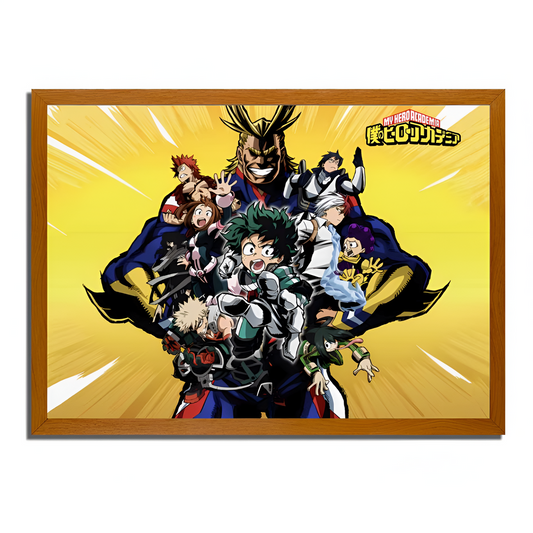 HERO ACADEMIA LED ART